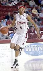 Brooke Campbell and the Minutewomen open up the 2004-05 season this weekend in Chicago.