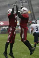 The Minutemen hope to celebrate again on Saturday at Northeastern.