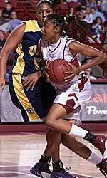 Brooke Campbell led all players with 13 points against the NWBL All-Stars.