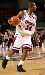 Art Bowers led the Minutemen with a career-high 21 points in the 73-63 win over Rider Thursday night.