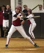Freshman Amanda Morin had three hits and two RBI in her UMass debut this afternoon at the Fiesta Bowl Classic.