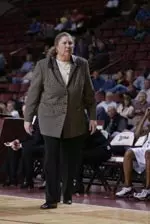 Head coach Marnie Dacko won career game No. 100 tonight as UMass defeated Fordham, 66-64
