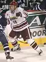 Stephen Werner scored UMass' lone goal for the Minutemen.