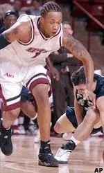 Rashaun Freeman poured in 27 points shooting nine-of-12 from the field against Richmond on Saturday.