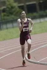 John O'Neil placed fifth in both the 400-meter dash and the 400-meter hurdles.