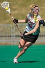 Tracey Drown scored a game-high eight points on six goals and two assists in the loss.