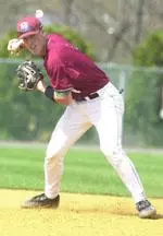 Senior shortstop Mike Athas had three hits and three RBI for the Minutemen Saturday afternoon.