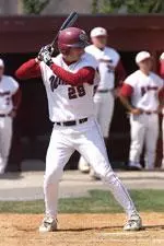Senior captain Matt Reynolds knocked a pair of home runs against Rhode Island Saturday afternoon. He now leads the team with six.