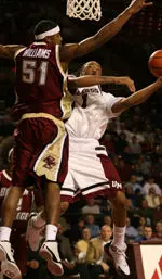 Freeman was named the Atlantic 10 Co-Player of the Week prior to Sunday's game against Boston College.