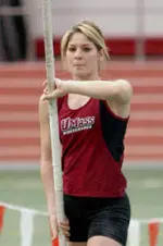 Bankowski's height of 12-feet tied the school record set by Brandy Green in 2003 and qualified her to compete in the ECAC Championships which will be held March 4-6.
