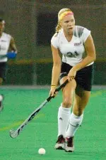 Racheal Mervine scored UMass' goal in a 2-1 double OT loss to Dartmouth.