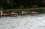 UMass crew rows at the Head of the Charles