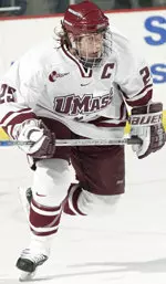 Marvin Degon led the Minutemen in shots with four on Friday at NU.