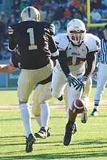 George Byrd's blocked punt.