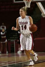 Pam Rosanio led UMass with 15 points and nine rebounds.