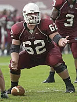 Alex Miller helped UMass' offensive line to allow just 11 sacks in 2005.