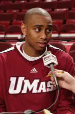 Chris Lowe was interviewed after his big game vs. Siena.