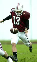 Sophomore punter Christian Koegel was named to the all-region team after a breakout sophomore campaign.