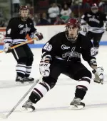 Kevin Jarman scored the lone goal for UMass on Saturday night.