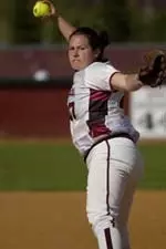 Barb LaFogg had a career-high 14 strikeouts in a 2-1 UMass win over Cal State Northridge Friday night.