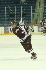 Marvin Degon scored the game-winning goal and assisted on UMass' opening goal on Saturday.