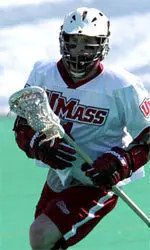 Long Island native Brian Jacovina has a pair of goals this season as the Minutemen prepare for Stony Brook.