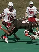 Jack Reid held Brown's Chazz Woodson scoreless forcing him into five turnovers.