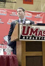 UMass Head Basketball Coach Travis Ford.