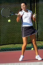 Jana Bartoloni won both her singles and doubles match to lead UMass to victory.