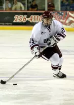 Marvin Degon scored a goal and an assist vs. the Huskies on Saturday night.