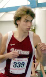 Nils Fischer led UMass on Saturday at the Dartmouth Invitational