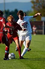 Stephanie Barrett leads the UMass defense in scoring with three assists.