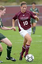 Britt Canfield scored her second goal of the season vs. Vermont.