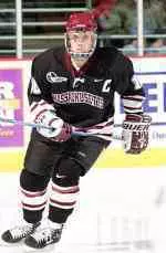 Matt Anderson scored twice in UMass' 4-3 OT win over ninth-ranked UNH.