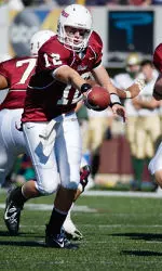 Liam Coen threw for 303 yards at Towson.