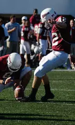 Chris Koepplin made his 10th field goal of the season in the win.