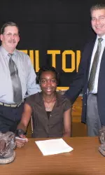 Valerie Avebe is the fourth student-athlete to sign a national letter on intent during the early signing period.