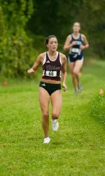 Erin O'Donnell, one of two graduating seniors, finished just out of the top five.