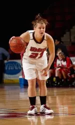 Kim Benton had 15 points in UMass' win over EMU Wednesday night.