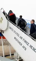 The team boarded a private charter flight on its way to Chattanooga on Wednesday morning.