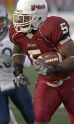 Steve Baylark carried for 198 yards on Saturday.