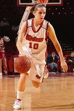 Katie Nelson broke the all-time three-point field goals record at UMass in Sunday's win over St. Joe's.