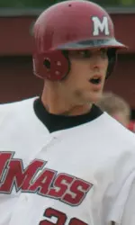 Bryan Adamski hit two home runs to lead the Minutemen offense.