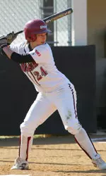 Lesley Ferrara had a career-high four hits in game two against Saint Louis Sunday.