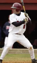 Lou Proietti scored the Minutemen's lone run of the game.