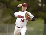 David Sullivan pitched eight strong innings for the Minutemen on Friday.