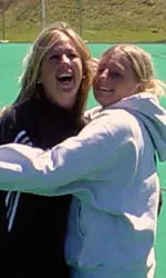 Tracey (right) and Holly (left) are keeping the Drown family tradition alive in UMass women's lacrosse.
