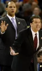 Tony Barbee (left) spent six years as an assistant for John Calipari at Memphis.