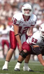 Liam Coen was the first A-10 quarterback to reach 300 yards in a game with his Villanova performance.