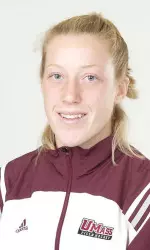 Sarah Williams made 18 saves in UMass' loss against UConn on Saturday.